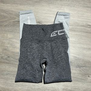 ECHT grey ombré leggings